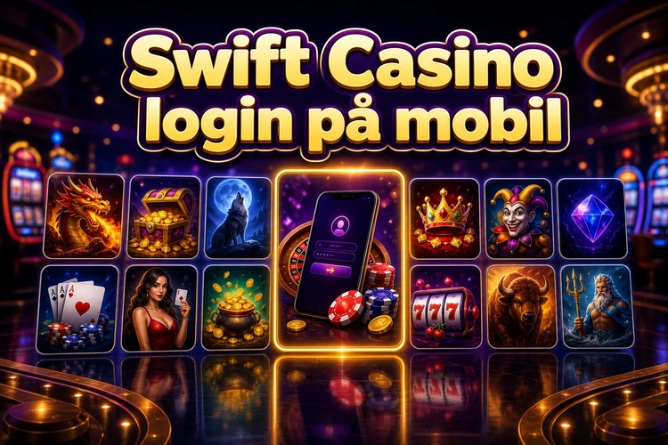 Swift Casino login på mobil